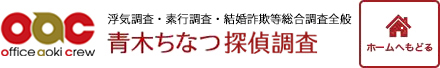 浮気調査・素行調査・結婚詐欺等総合調査全般_青木ちなつ探偵調査