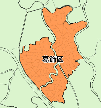 葛飾区全域地図